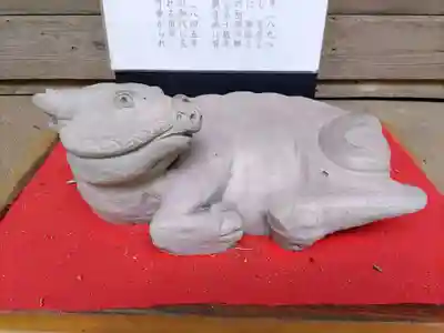 與喜天満神社の狛犬