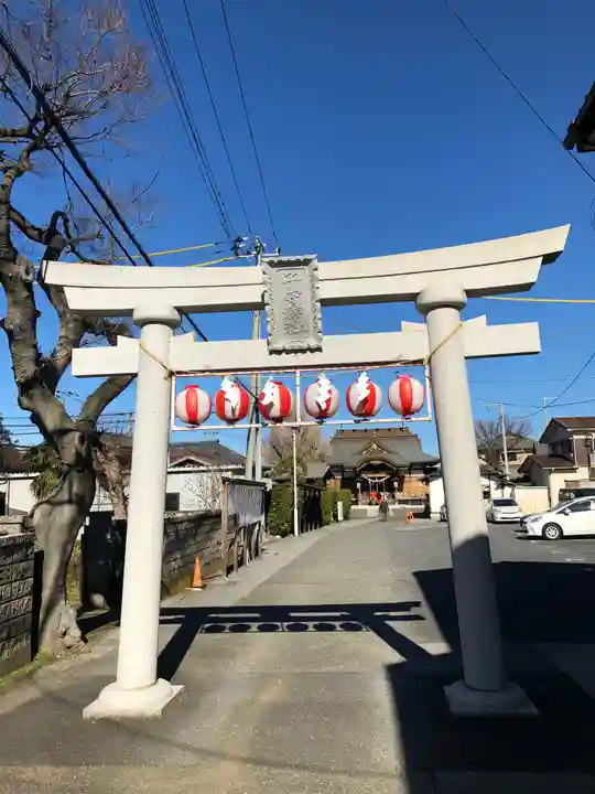 子守神社の鳥居