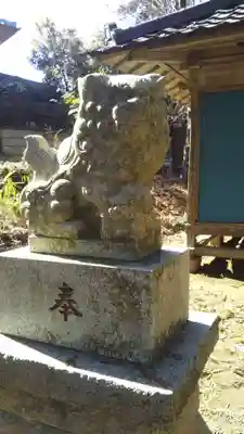 鷹房神社の狛犬