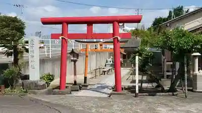 亀田稲荷神社の鳥居