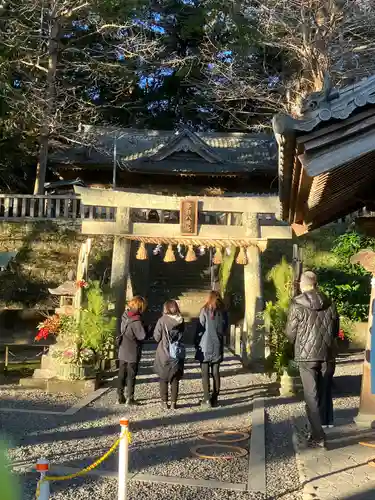 事任八幡宮の鳥居