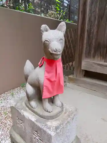 下神明天祖神社の狛犬