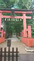 遠野郷八幡宮の鳥居