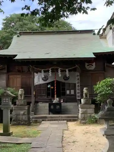 加波山普明神社の本殿