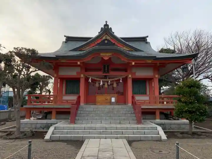 子安神社の本殿・本堂