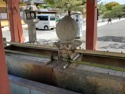 東寺(教王護国寺)の手水舎