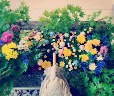 滑川神社 - 仕事と子どもの守り神の手水舎