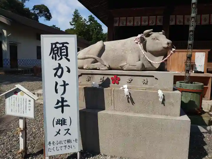 矢奈比賣神社(見付天神)の狛犬
