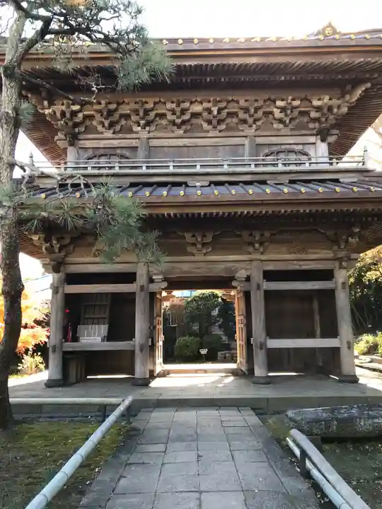 英勝寺の山門・神門