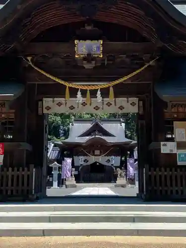 八幡古表神社の山門・神門