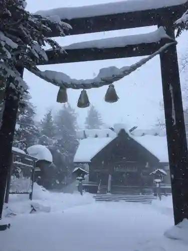 栗沢神社の鳥居