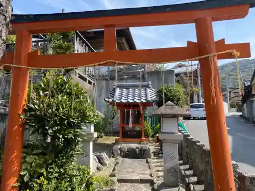 末多武利神社の鳥居