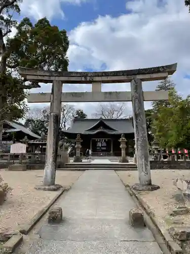 松江神社の鳥居