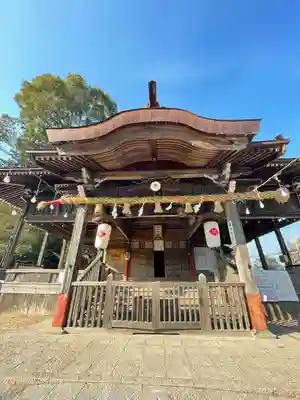 大原八幡神社の本殿・本堂