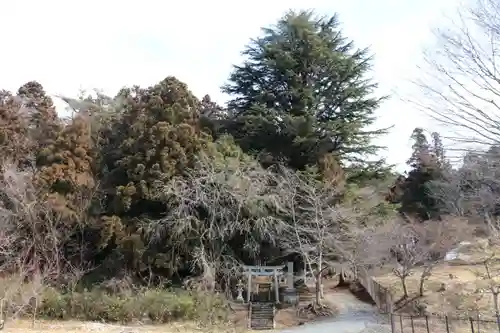 白幡神社の景色