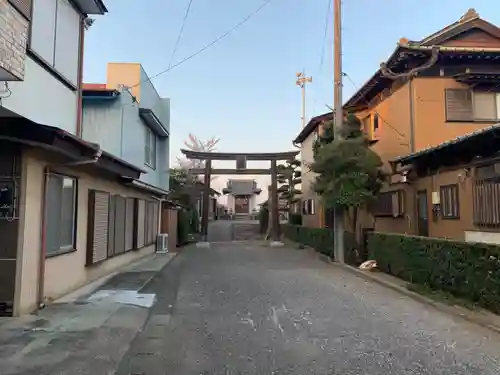 白幡神社の鳥居