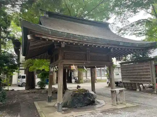 駒形神社の手水