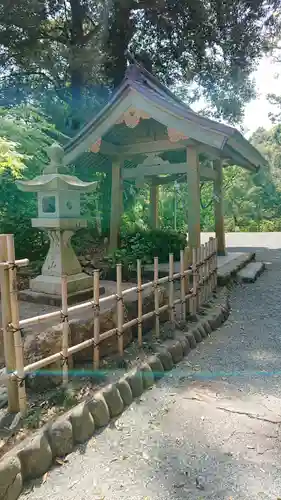 渭伊神社の手水舎