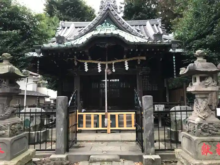 南品川諏訪神社の本殿・本堂