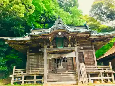 蚕影神社の本殿・本堂