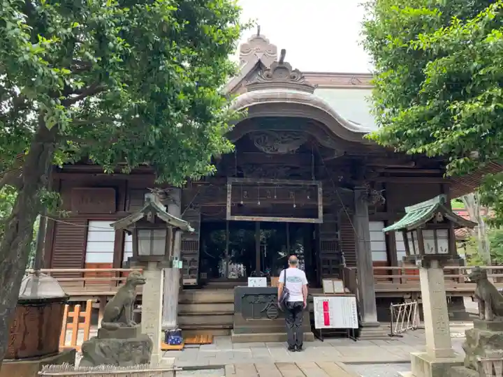 嶺御嶽神社の本殿・本堂