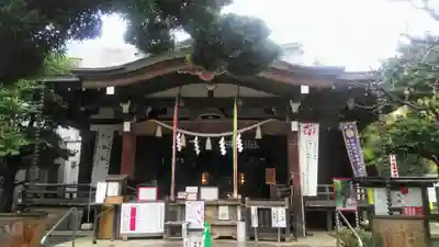 鳩森八幡神社の本殿・本堂
