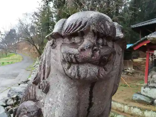 小幡八幡宮の狛犬