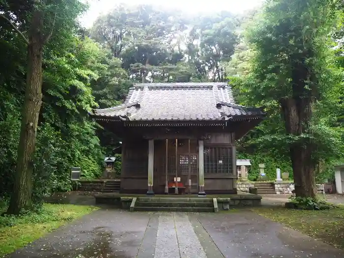 諸磯神明社の本殿