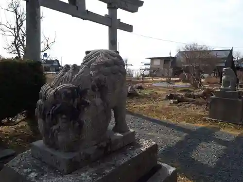 熊野神社の狛犬