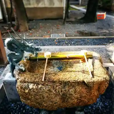 亀戸 香取神社の手水舎