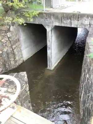 辻地蔵堂（黒川樋門）の周辺