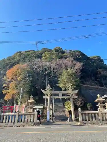 福浦稲荷神社の鳥居