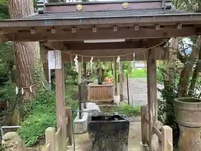 久留里神社の手水舎