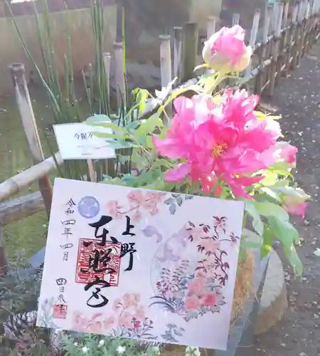 上野東照宮の御朱印