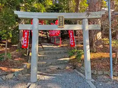 事任八幡宮の鳥居