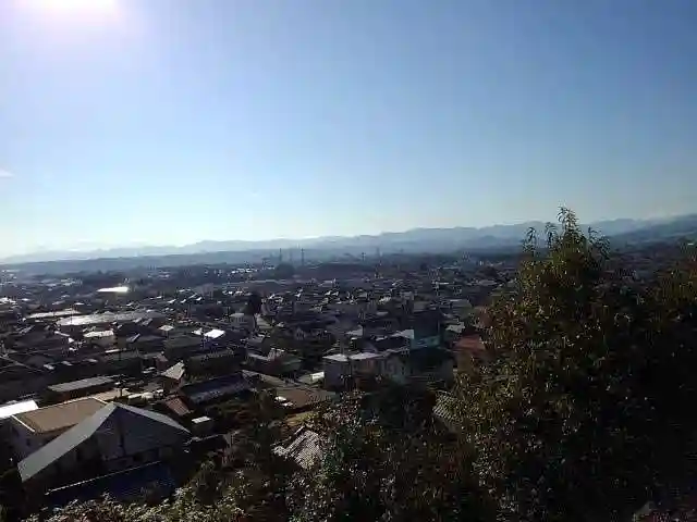 草花神社の景色