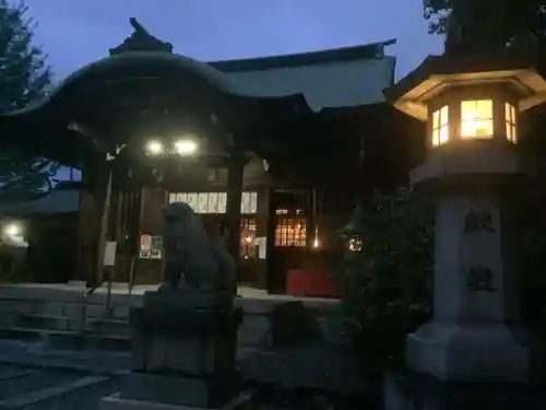 溝旗神社（肇國神社）の本殿