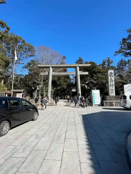 鹿島神宮の鳥居