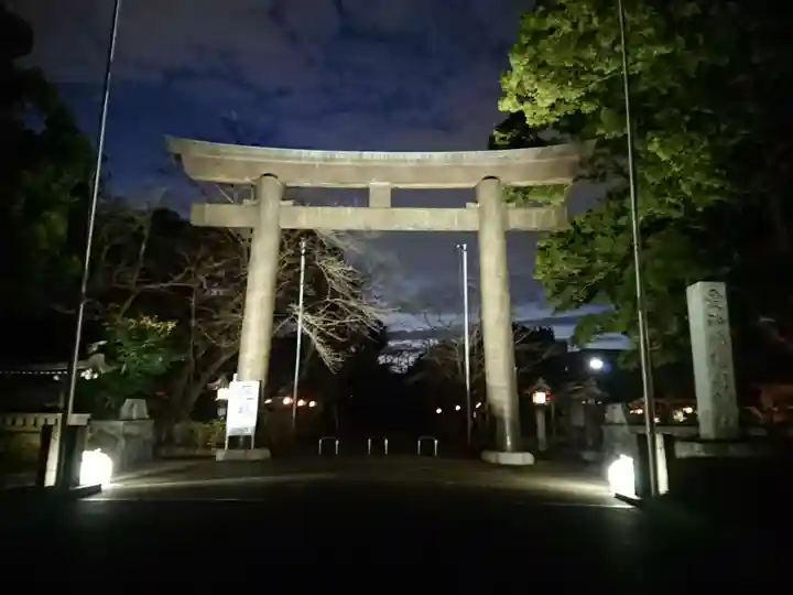 愛知縣護國神社の鳥居