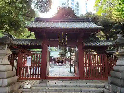 金王八幡宮の山門・神門