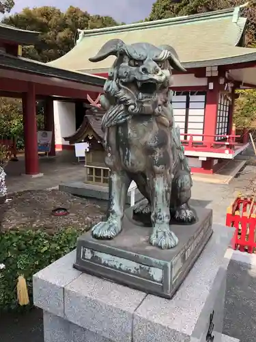 篠崎八幡神社の狛犬