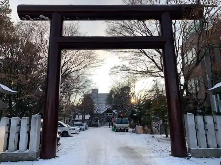 豊平神社の鳥居