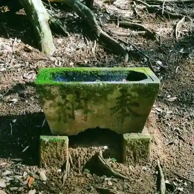 沼尾神社の手水舎