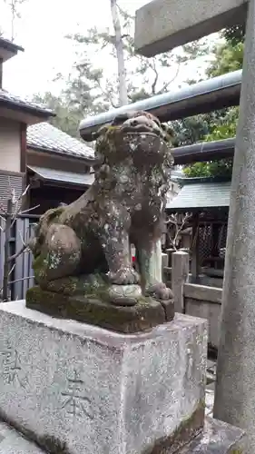 白雲神社の狛犬