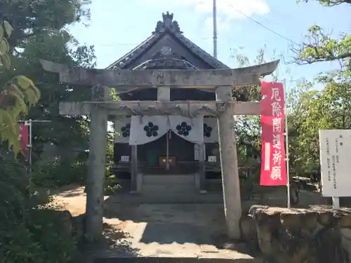 長尾寺の鳥居