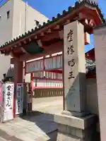 愛染堂勝鬘院の山門・神門