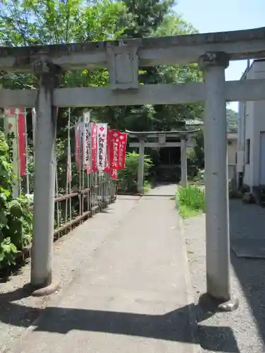 甲斐善光寺の鳥居