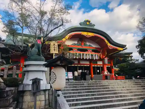 伏見稲荷大社の本殿・本堂