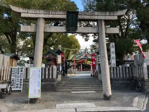 長瀨神社の鳥居