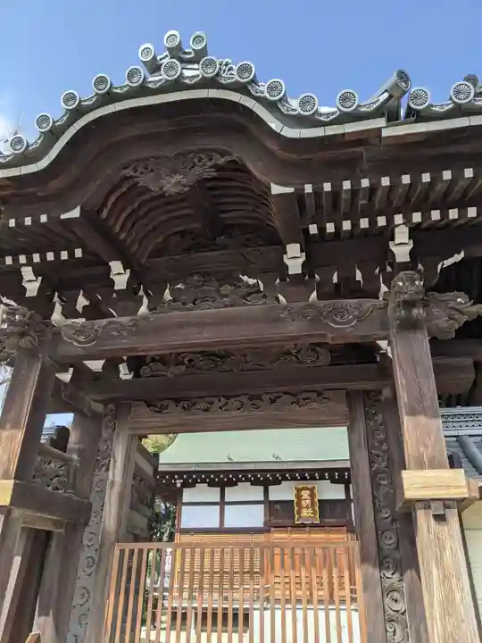 大念佛寺の山門・神門